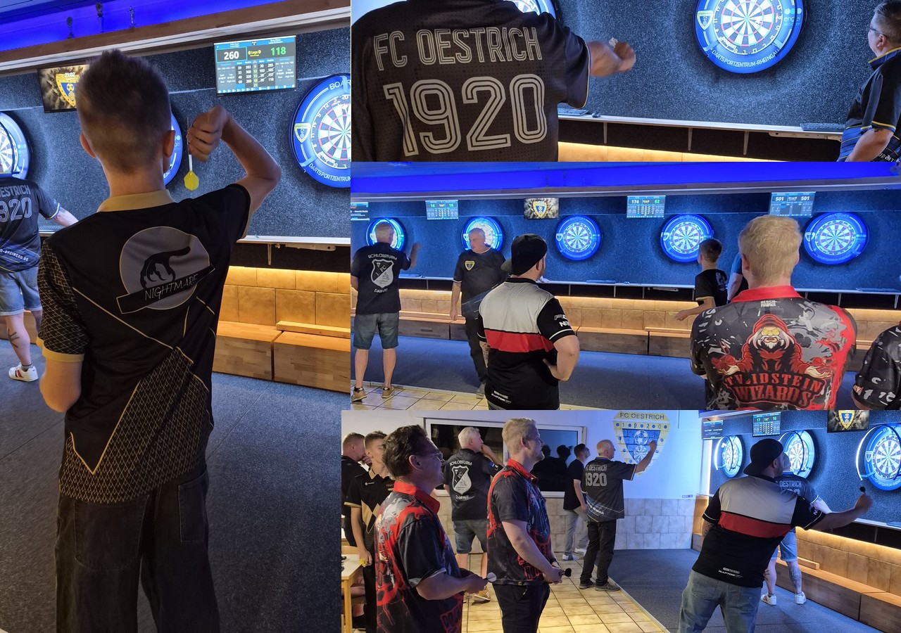 Dartliga Wiesbaden - Spieltag 2 im Dartsportzentrum Rheingau