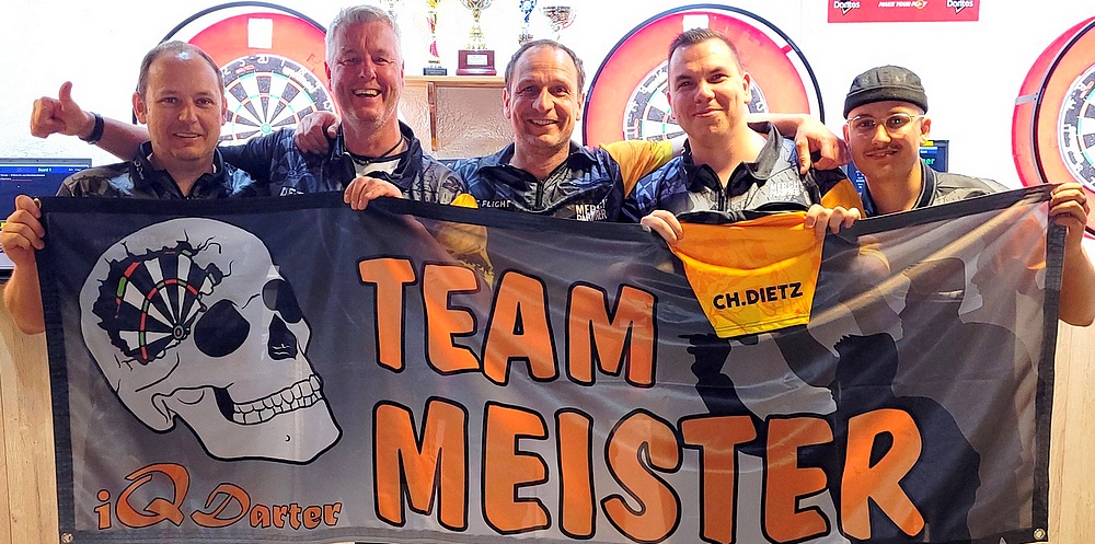 iQ Darter Meister-Mannschaft 2024 in der FDW