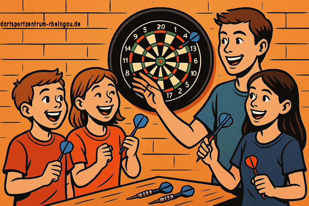 Jugendarbeit Dart im Rheingau und Wiesbaden