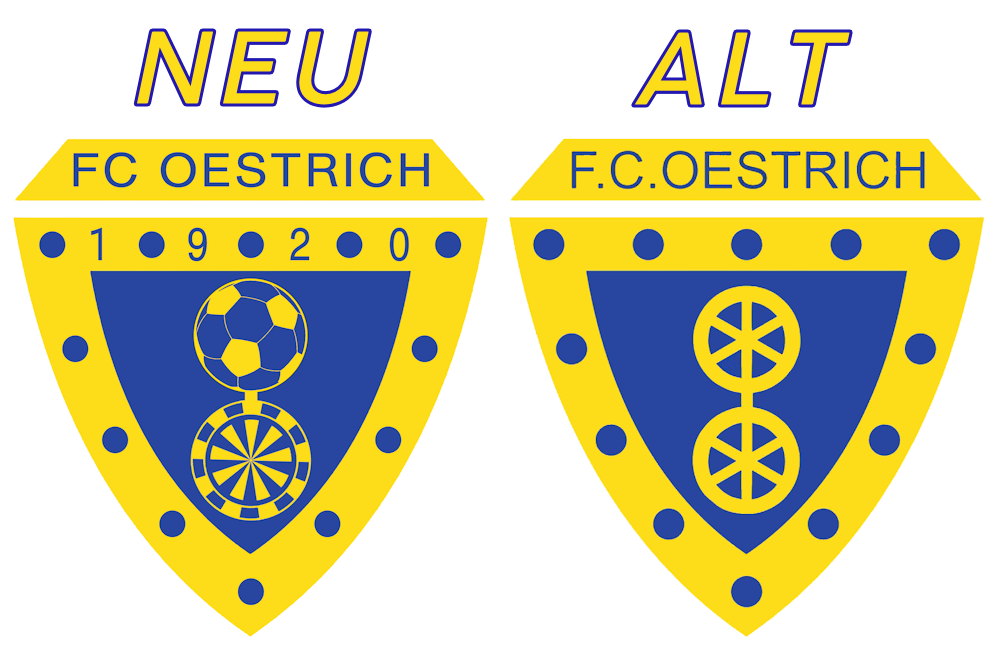 FC Oestrich 1920 e.V. - altes und neues Logo / Wappen