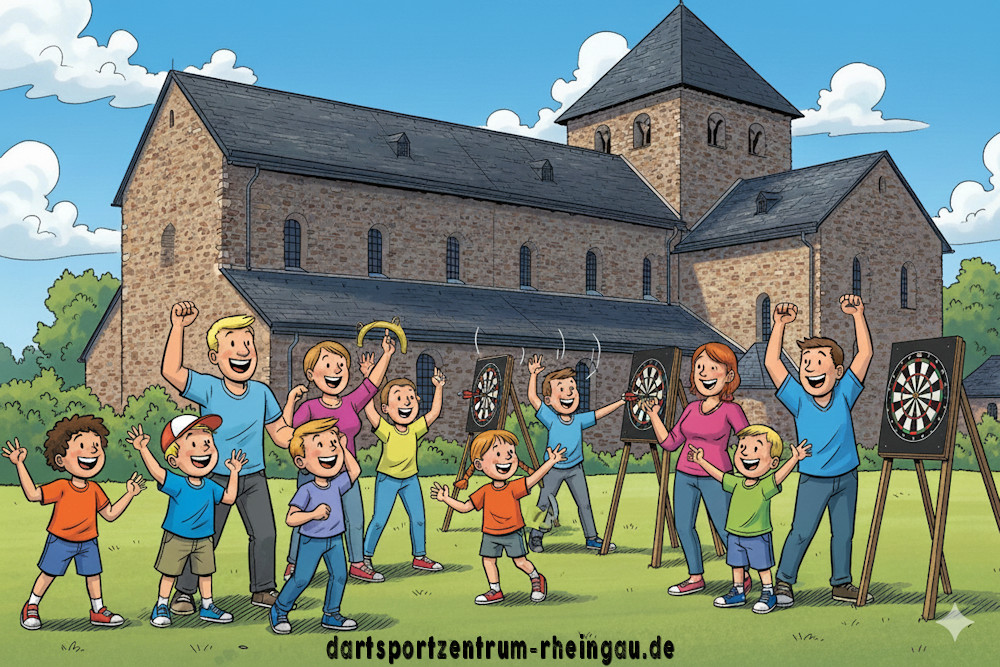 Dartsport für die ganze Familie im Rheingau