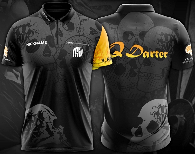 iQ Darter Shirt ab 2021 nach einem Design von Tobias Solger